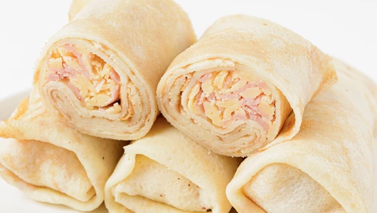 Блины с&nbsp;ветчиной и&nbsp;сыром, 400 г