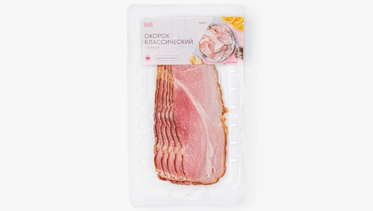 Окорок свиной классический нарезка 100гр