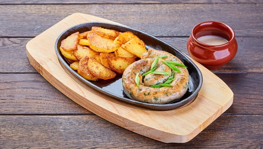 Домашняя колбаса куриная