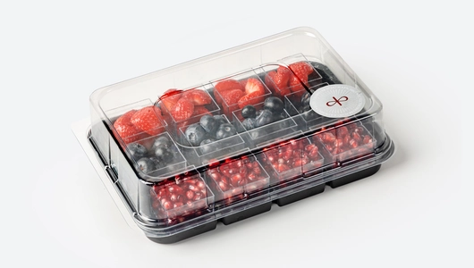 Фруктовый сет (клубника, голубика, гранат), 12 шт по&nbsp;35 г