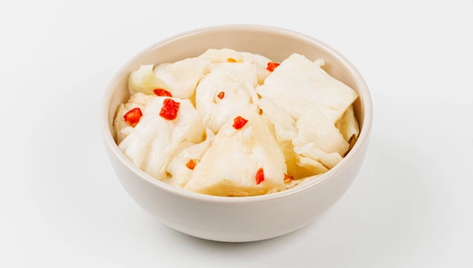 Капуста Белоручка квашеная острая 500 г Капуста Белоручка квашеная острая 500 г