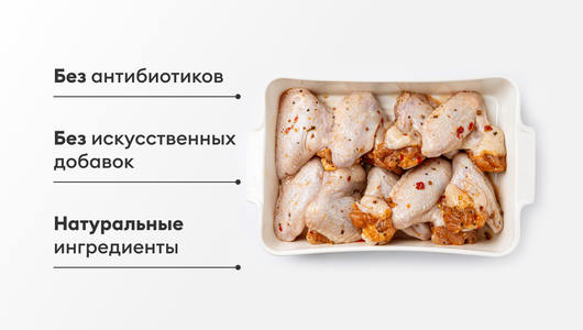 Крылья куриные в маринаде