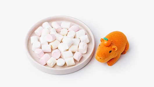 Сладкий бокс с игрушкой и маршмеллоу (Капибара)