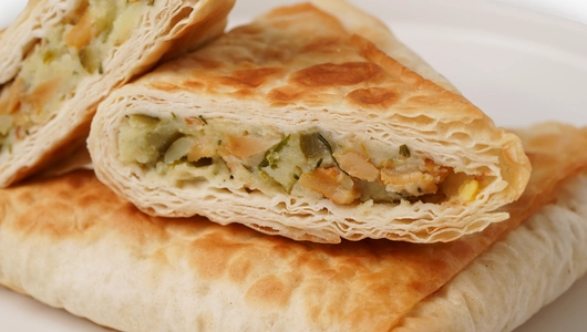 Конвертики с&nbsp;картофелем и&nbsp;грибами