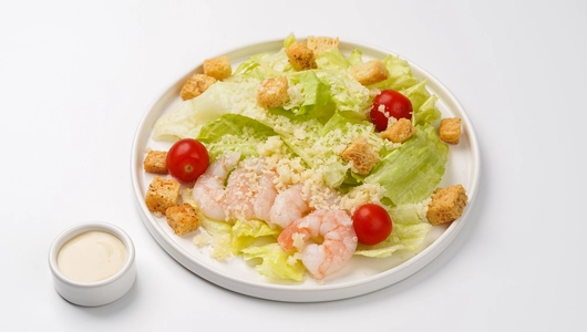 Салат "Цезарь" с креветками, 155&nbsp;г