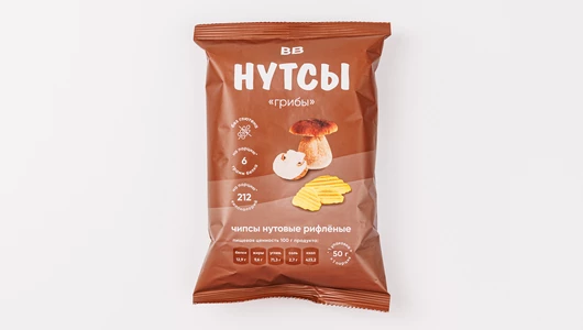 Чипсы нутовые со вкусом грибов