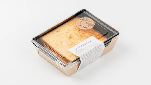 Сэндвич "Крок Месье" с мортаделлой и чеддером, кафе