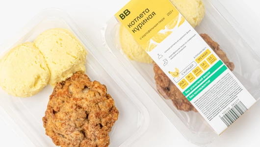 Котлета куриная с&nbsp;картофельным пюре