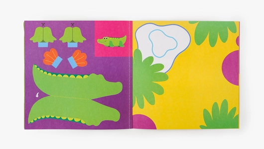 Аппликации объемные "Джунгли"