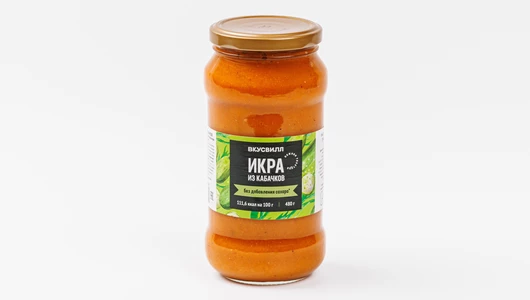 Икра из&nbsp;уваренных кабачков (без доб. сахара), 480 г