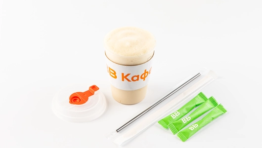 Кофе раф сырный 300 мл, кафе