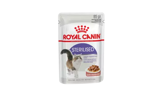ROYAL CANIN Sterilised Корм влаж.кус.в соусе д/стерилизованных кошек пауч 85г