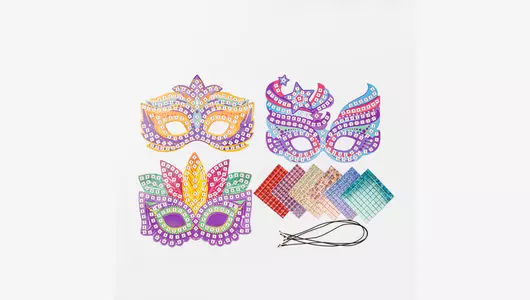 Набор для творчества "Маски блестящие"