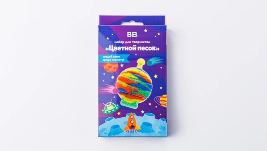Набор для творчества "Цветной песок"