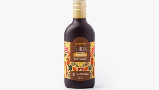 Сбитень медовый кедровый с прополисом, 250 мл