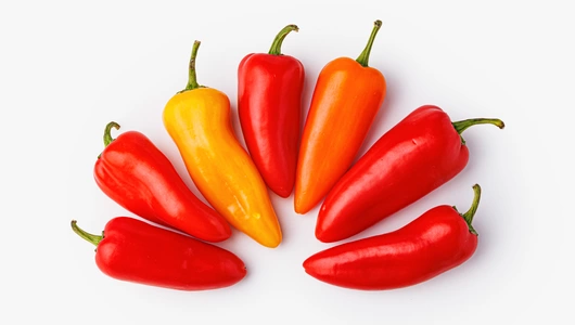 Перчики мини ассорти сладкие, 150 г