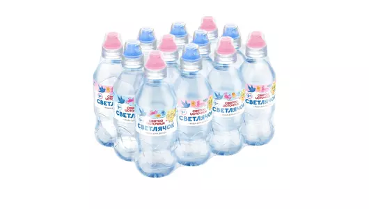 Вода питьевая детская Святой Источник Светлячок негазированная 330 мл