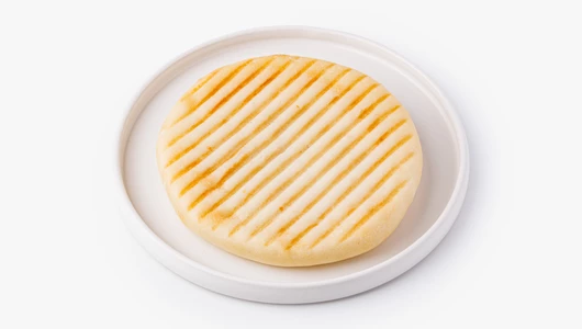 Лепешка с сыром сулугуни и зеленью, кафе