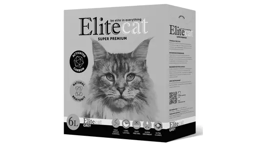 ELITECAT Наполнитель комкующийся с активированным углем «Activated Carbon», 6л / 5.1кг