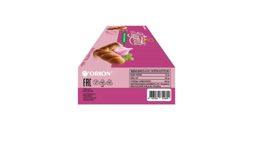 Печенье Orion Mr.Bagetti затяжное Чеснок и Базилик 60 г Печенье Orion Mr.Bagetti затяжное Чеснок и Базилик 60 г