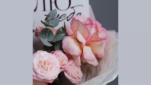 Люблю тебя. Букет из&nbsp;роз FMART by flowwow