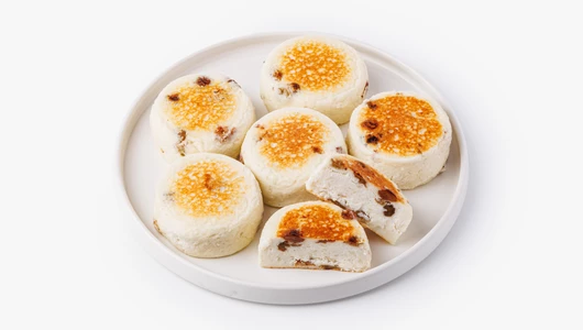 Сырники с изюмом без добавления сахара, зам.