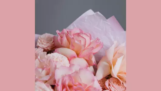 Розовое настроение. Букет из&nbsp;роз FMART by flowwow