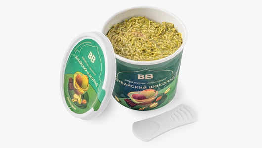 Мороженое сливочное "Дубайский шоколад", 80 г