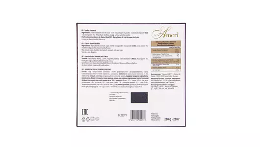 Набор конфет Ameri French Truffles в&nbsp;Париже трюфели классические 250 г