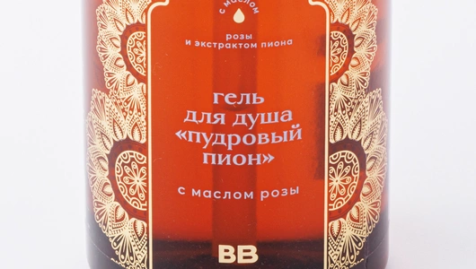 Гель для душа "Пудровый пион" с маслом розы Гель для душа "Пудровый пион" с маслом розы