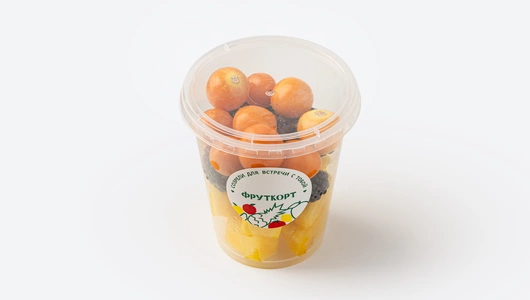 Фруктовый микс (ананас, ежевика, физалис), 220 г