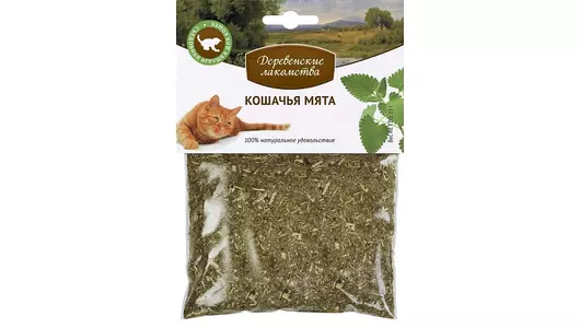 ДЕРЕВЕНСКИЕ ЛАКОМСТВА Мята кошачья д/кошек 15г