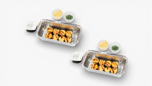 Сет роллов Двойной запеченный краб