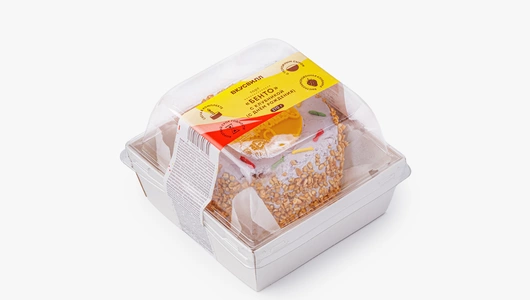 Торт "Бенто" с&nbsp;клубникой (С Днем Рождения)