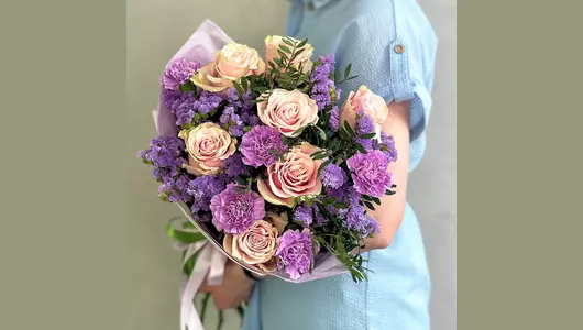 Авторский букет Лавандовое утро FMART by flowwow