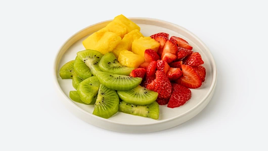 Фруктовый микс (ананас, киви, клубника), 240 г