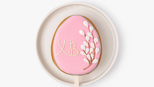 Пряник имбирный "Светлая Пасха" на&nbsp;палочке, 1 шт.