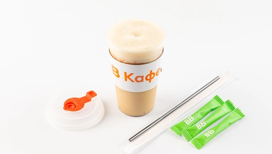 Кофе раф кленовый, 0,4, кафе