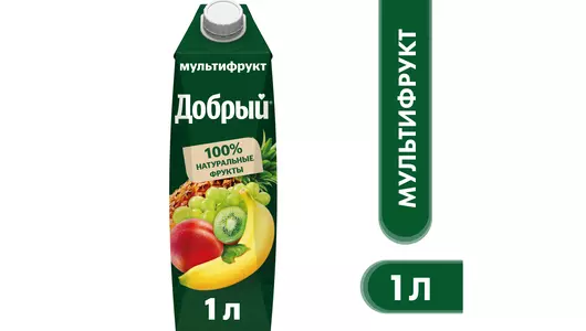 Нектар Добрый Мультифрукт 1 л