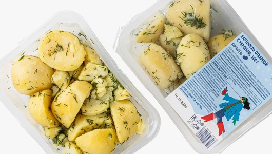 Картофель отварной с укропом, 500 г