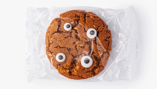 Печенье "Кукис с карамелью" (Я слежу за тобой) Печенье "Кукис с карамелью" (Я слежу за тобой)