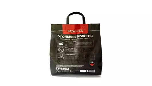 Угольные брикеты Березняк для&nbsp;гриля 1,8 кг