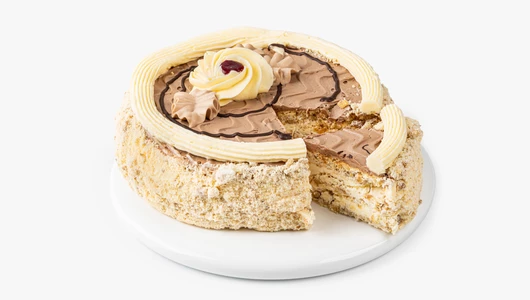 Торт "Киевский" с грецким орехом