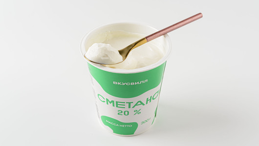Сметана мдж 20% 300 г Сметана мдж 20% 300 г