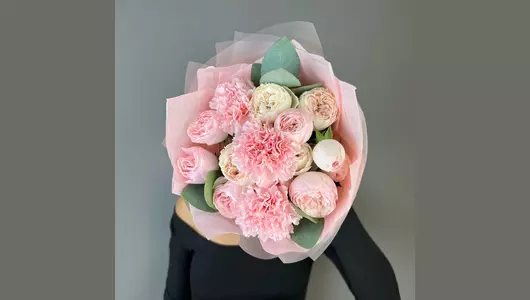 Дуо Мэнсфилд и&nbsp;Гвоздика mini FMART by flowwow