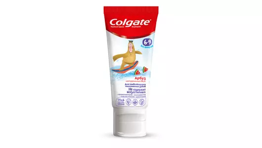 Зубная паста детская Colgate со вкусом арбуза без фторида 6-9 лет 60 мл