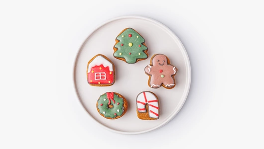 Пряники-мини имбирные "Зимняя сказка", 1 уп.