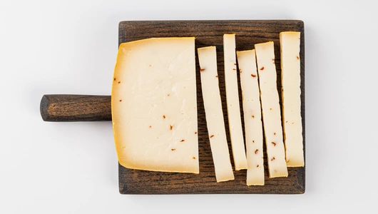 Сыр "Качотта с лисичками и жареным луком", 150 г