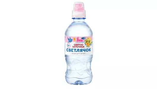 Вода питьевая детская Святой Источник Светлячок негазированная 330 мл