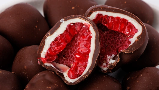 Малина в белом и темном шоколаде "Фрамбини", зам.